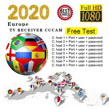 

The 2020 European TV receiver is the European stable cccams 6/7 line supporting Spain Portugal Germany cccam satellite receiver