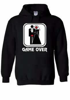 

Game Over Marriage Got Married Hoodie Sweatshirt Jumper Men Women Unisex 1034
