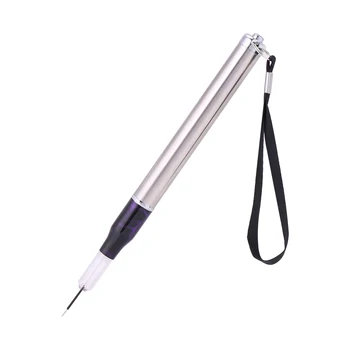 

Aluminium Alloy Microblading Pen With Light Flexible Pen Tip Multifpurpose Needle Blade 5pcs R5 + 5pcs 18 Pin Needles​​