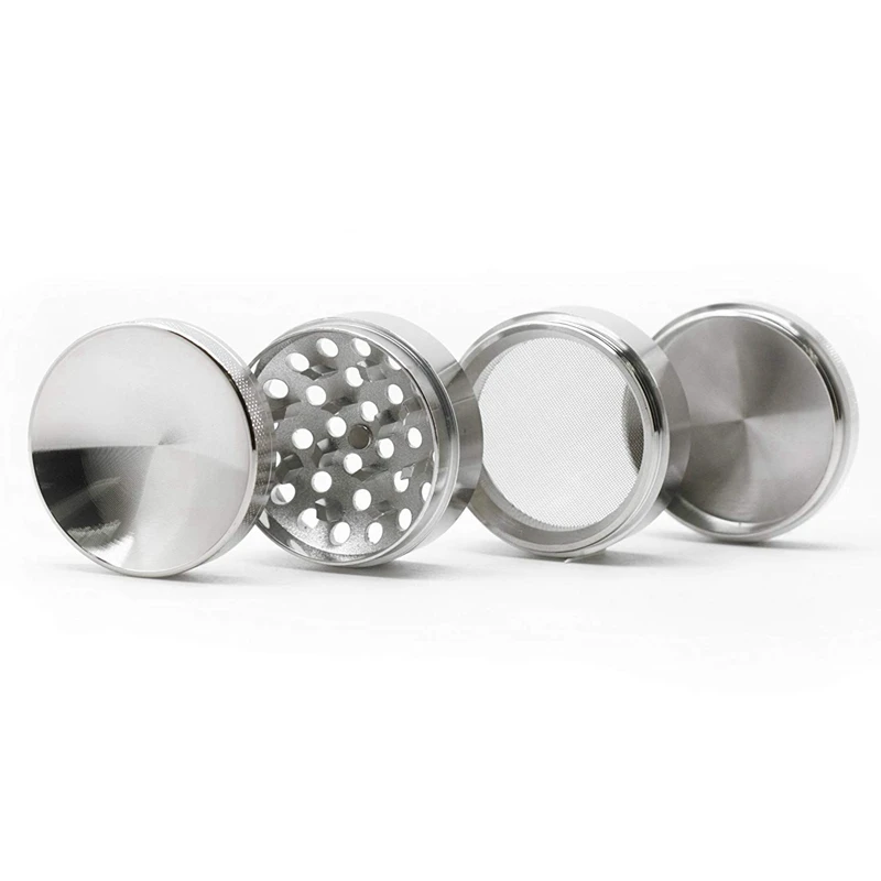 Вогнутый шлифовальный диск металлический сплав цинка 4 шт. дробилка для специй