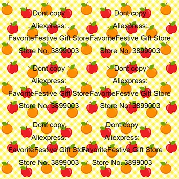 

back to school apple Printed Children Fabric Patchwork DIY Sewing Clothing