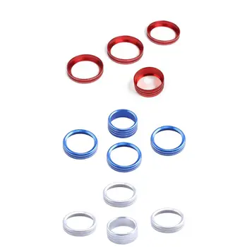 

Interior Modified Air Conditioning Button Knob Decoration Ring For Wrangler 2018-19 JL