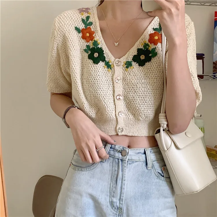 -sleeved Top INS Fashion South Korea 2020 Summer