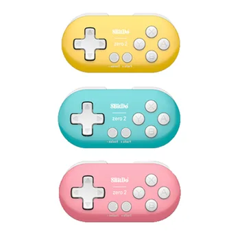 

8Bitdo Zero 2 Mini bluetooth Gamepad Game Controller for N- Switch for Windows Android for OS Steam Raspberry Pi Gamepads