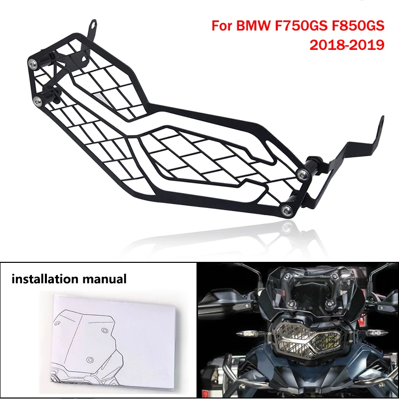 Motorcycle Headlight Cover After Cover Protection Grille Mesh For Bmw F