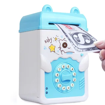 

Child Piggy Bank ATM Password Money Boxes Large Electronic Savings Bank Cute Piggy Bank For kids Cash Coin Box Christmas Gift