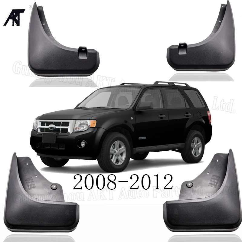 Car Mud Flaps For Ford Escape 2008-2012 Mercury Mariner 2009 2010 2011 Mudflaps Splash Guards Front Rear Mudguards Fender | Автомобили и