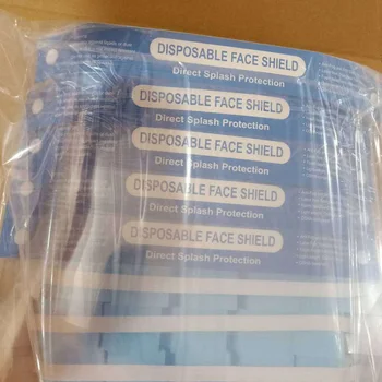 

Full-face Isolation Protective Face Shield Guard HD Clear Anti Splash Anti-fog Elastic And Adjustable Band