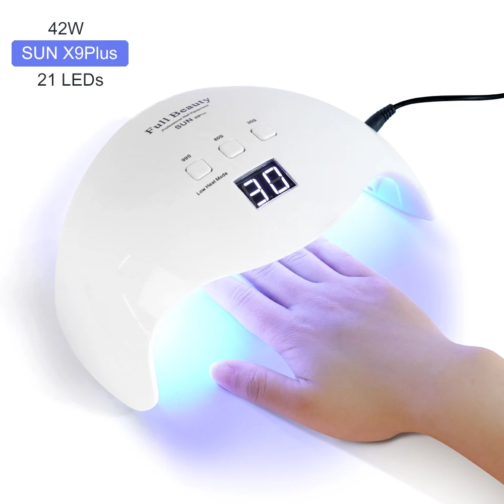 72 Вт УФ-лампа для ногтей, светодиодный светильник для лечения всех гелей, лак для маникюра, Портативная Сушилка для ногтей, умная память, ЖК-дисплей, инструмент JISUN X2plus