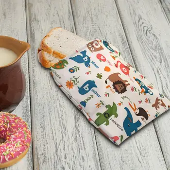

Reusable Snack Bag Waterproof Bread Sandwich Bag Pouch For School Camping Work Travel Lunch Bags With Zipper Fast Delivery