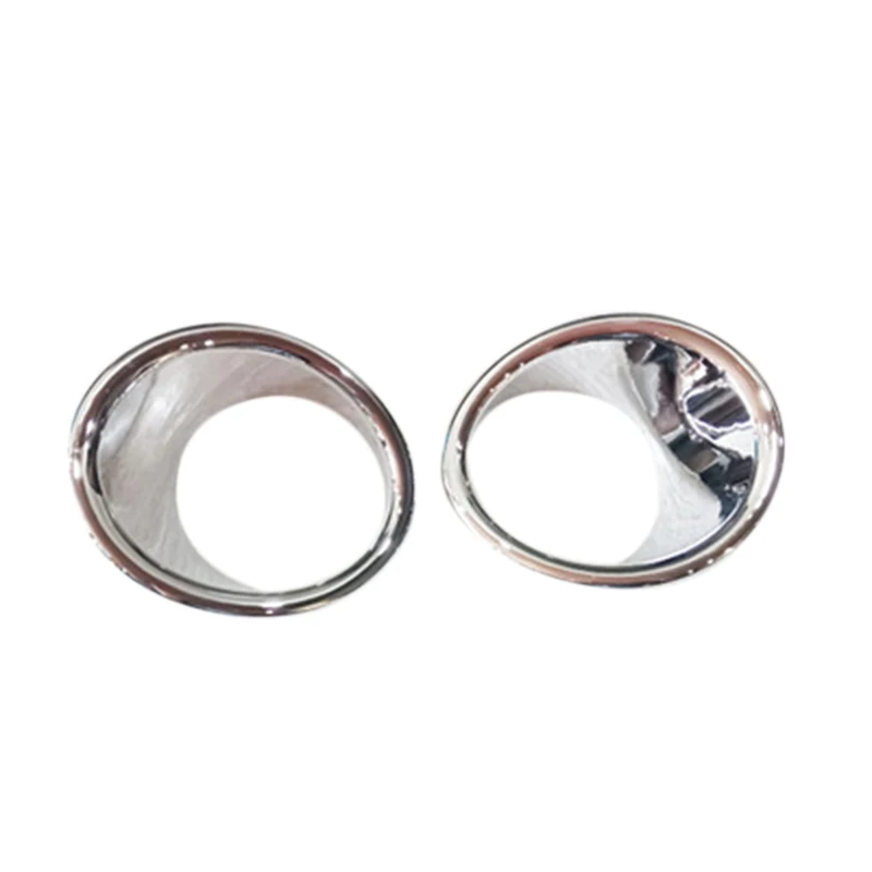 

1 Pair of Front Small Fog Lights Decoration, ABS Lampshade Frame Bright Strip Patch for 19 Toyota RAV4