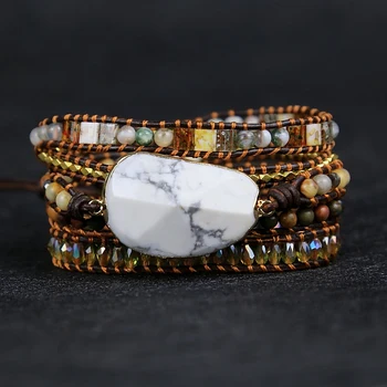 Pulseira Howlita Branca