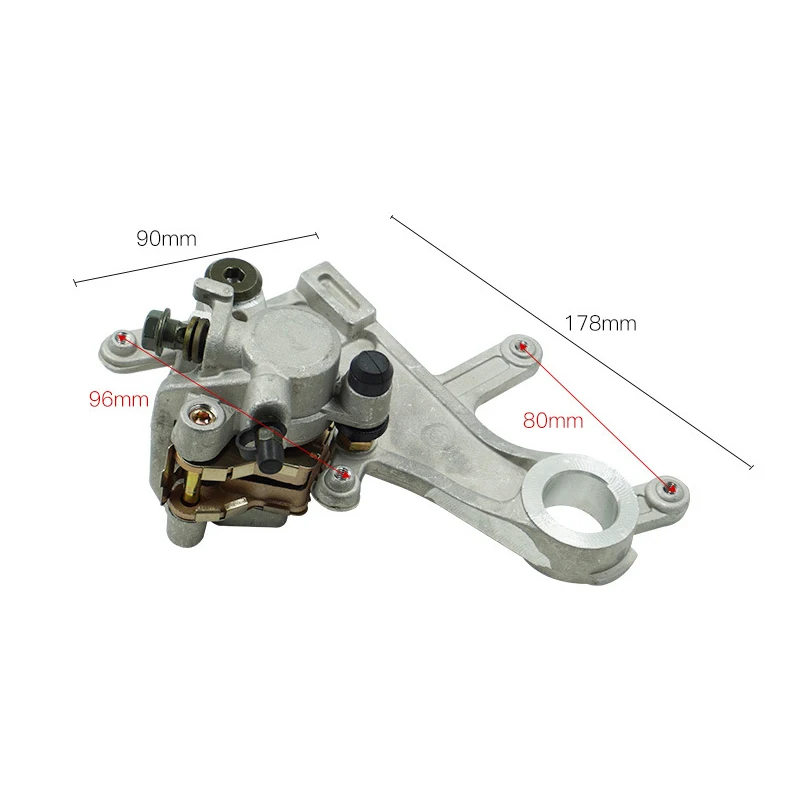 

Motorcycle ATV Off-road vehicle For CRF400 Huayang T4 T6 MX6 Forest Rear brake lower pump caliper