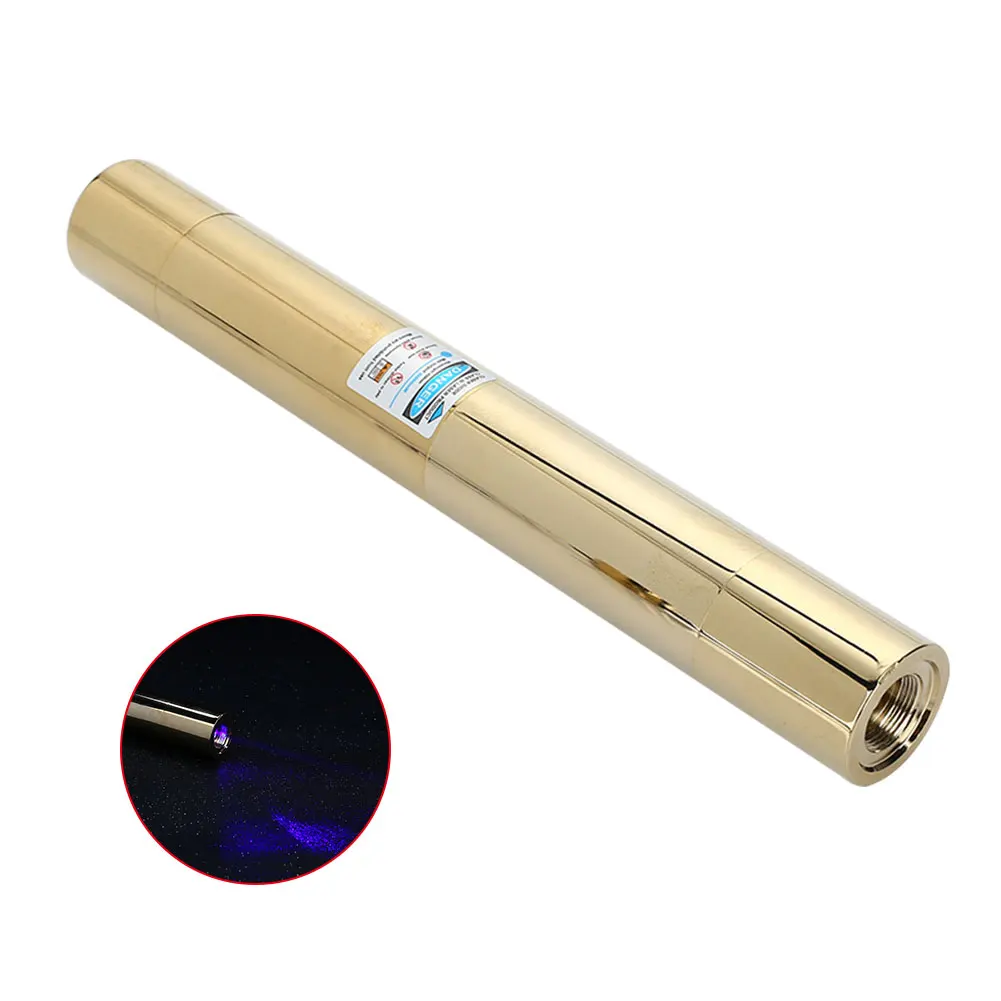 Portable Laser Pointer 5000mW Military High Powered Flashlight Signal Lamp Laser Pen Powerful 2*16340 Focusable Beam Starry Sky