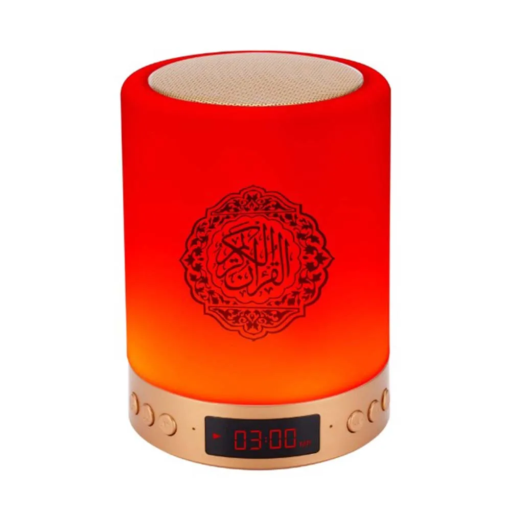 Quran Colorful Touch Lamp Portable Remote Control Bluetooth Speaker Light LED Muslim Wireless Bluetooth  Night Light 2