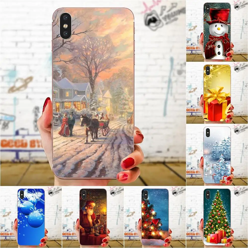 

On Sale Luxury For Huawei Honor 4C 5A 5C 5X 6 6A 6X 7 7A 7C 7X 8 8C 8S 9 10 10i 20 20i Lite Pro Christmas Snow Santa New Year