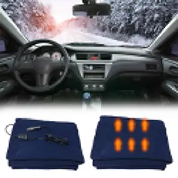 

145*100CM Winter Car Heating Blacket 12V Energy Saving Warm Auto Electrical Blanket For Car Truck Constant Temperature 3 Levels