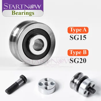 

U Deep Groove Ball Bearings With Free Fixing Screws Double Row Miniature Pulley SG15 SG20 Steel Transmission Eccentric Wheel