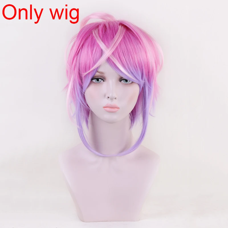 Only wig Divisie битва рэпа Hypnose микрофон Amemura Ramuda Косплей Kostuum Uniformen Past Костюмы Набор volledige парик - Цвет: Only wig