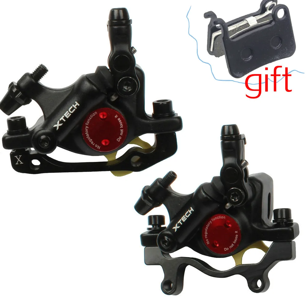 

MTB Bike HB-100 Line Pulling Hydraulic Disc Brake Calipers Front Rear Brake Sets Compatible With E-BIKE Xiaomi M365 Disc Brake