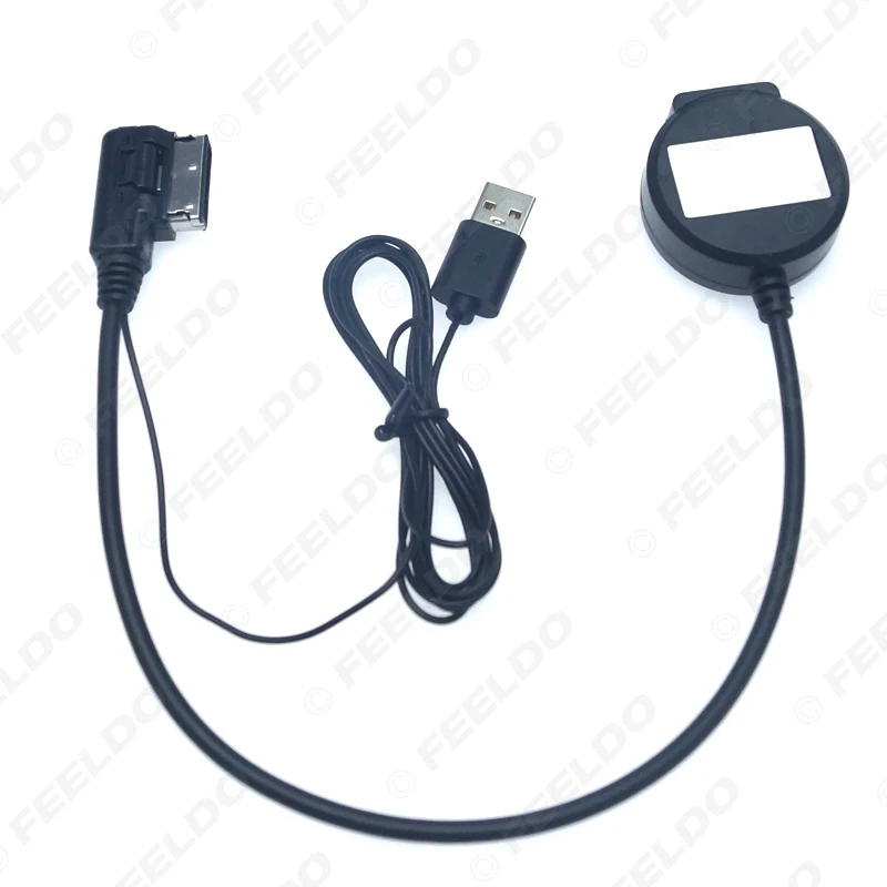 FEELDO 5 компл. Автомобильный MMI AMI интерфейс к 2,0 USB Bluetooth аудио кабель для Audi A1 A3 A4L A5 A6L A8 Q3 Q5 Q7 TT инструмент адаптер# HQ6259