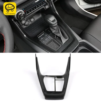 

CarManGo for Toyota Rav4 XA50 2019 2020 RHD LHD Car Gear Shift Panel Frame Chrome Cover Decor Trim Sticker Interior Accessories
