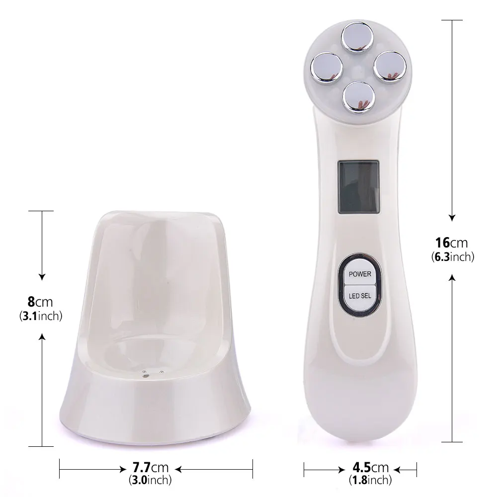 Price Electroporation LED Photon Facial RF Radio Frequency Skin Rejuvenation EMS Mesotherapy for Tighten Face Lift Beauty Treatment