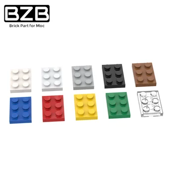 10PCS BZB MOC 3021 2x3 보드 벽돌 액세서리 하이테크 빌딩 블록 모델 키즈 DIY 기술 조립 게임 완구 최고의 선물