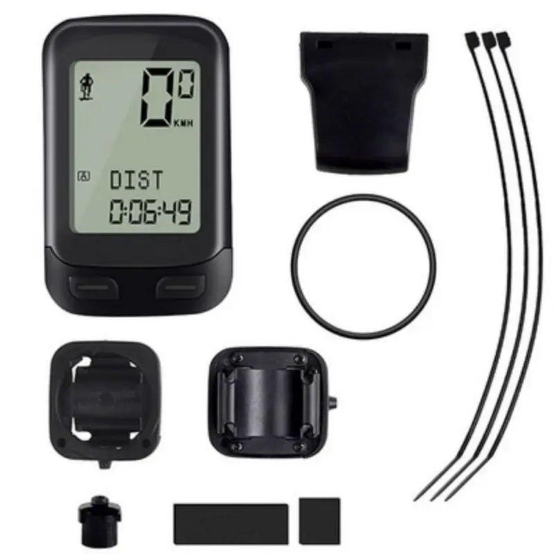 

Wireless Bicycle Computer Large Screen Waterproof Night Luminous Mountain Road Bike Speedometer Stopwatch With Backlight