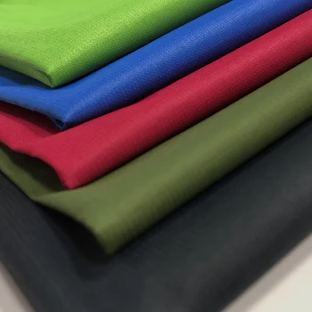 

size 1*1.5 meter width sold by meter Cheap Outdoor fabric PVC coated for jacket, Raincoat. skid wear