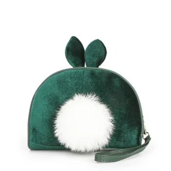 

Women Makeup Bag Rabbit Designer Girls Zipper Ladies Cosmetic Bag Maleta De Maquiagem Profissional