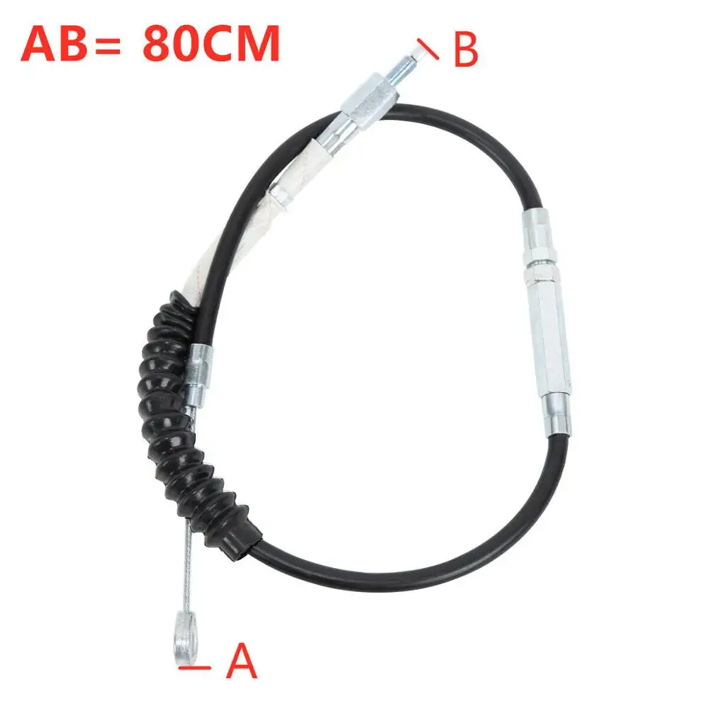Черный кабель сцепления для мотоцикла 31 5 дюйма 80 см Harley Sportster XL 883 1200 XL883L XL1200C |
