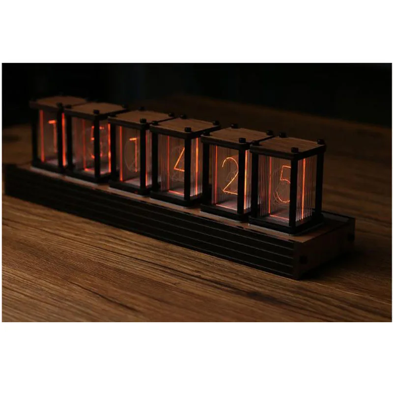 RGB псевдо светильник трубки часы DIY kit светодиодный настольный Творческий Декор подарок бойфренда