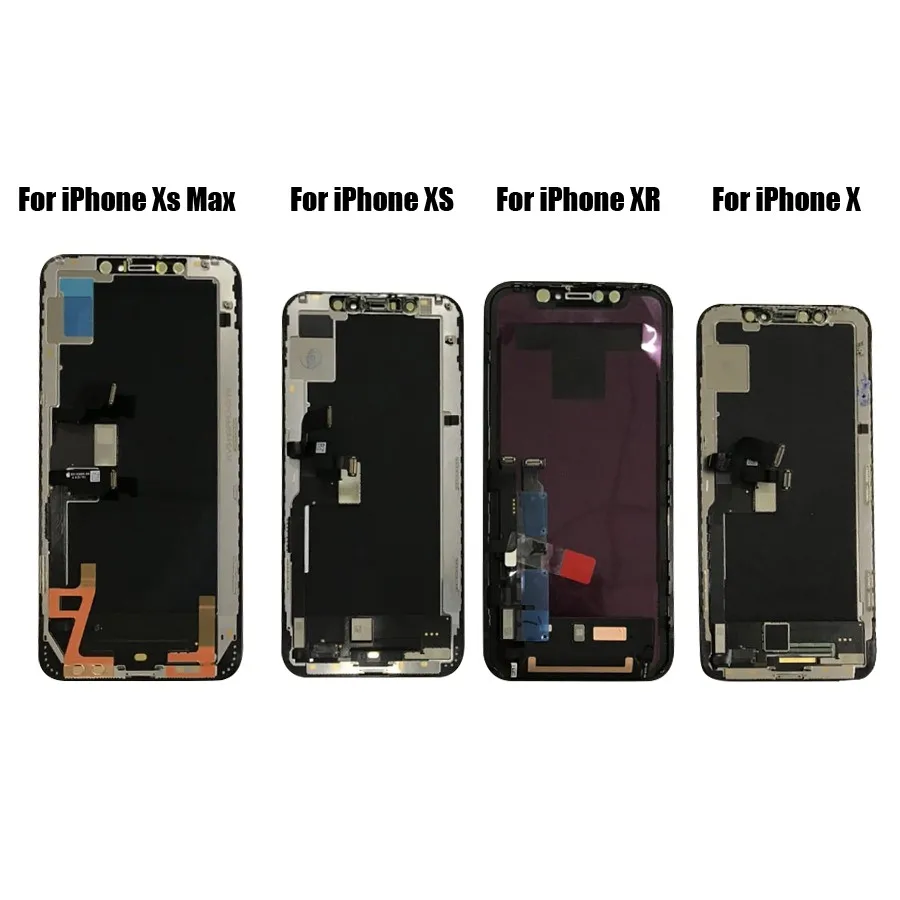 PINZHENG Screen LCD For iPhone X XR Xs Max LCD Dispaly Oled TFT OEM Quality Digitizer Assembly Repalcement Screen LCDS