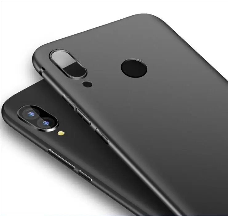 

Thouport Silicone Case For Xiaomi Redmi Note 7 Pro 7s Redmi 7A Cases Black Matt TPU Shockproof Case For Xiaomi Redmi 7 K20 Pro