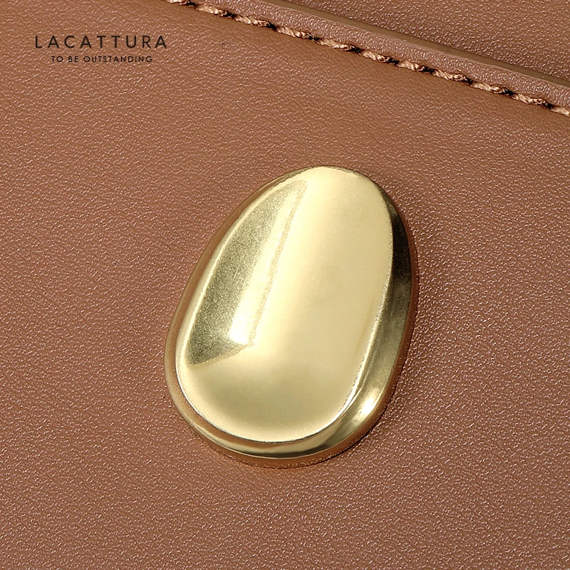 LACATTURA новинка 2019 Женская седельная сумка маленькая на плечо с крыльями женская