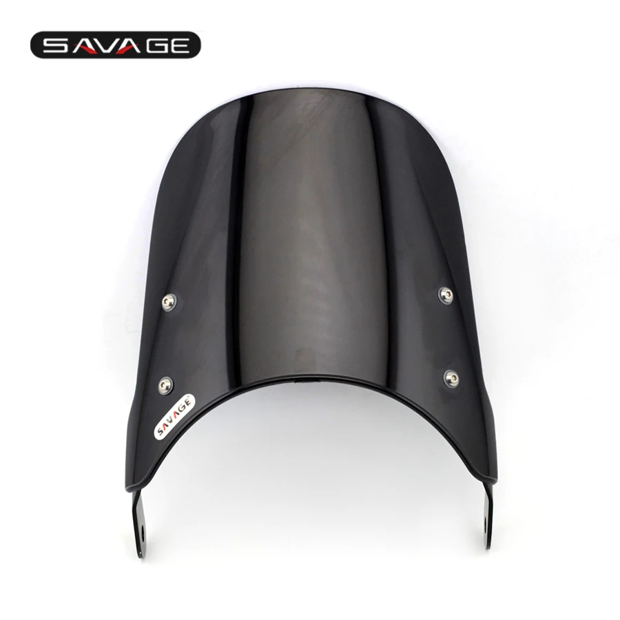 Windshield Windscreen Pare-brise For 7 inch Round Headlights (4)