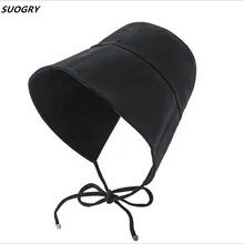 SUOGRY Новая меховая шапка с Для женщин Открытие ведро Шапки леди Повседневное солнце шляпа-федора модная солнцезащитная Кепка шапка летнего отдыха и путешествий пляжные Кепки s