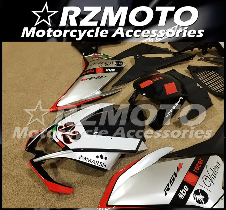 ABS мотоцикл обтекатель комплект для APRILIA RSV4 1000 2010- год кузов литьевая форма Магазин № 1905