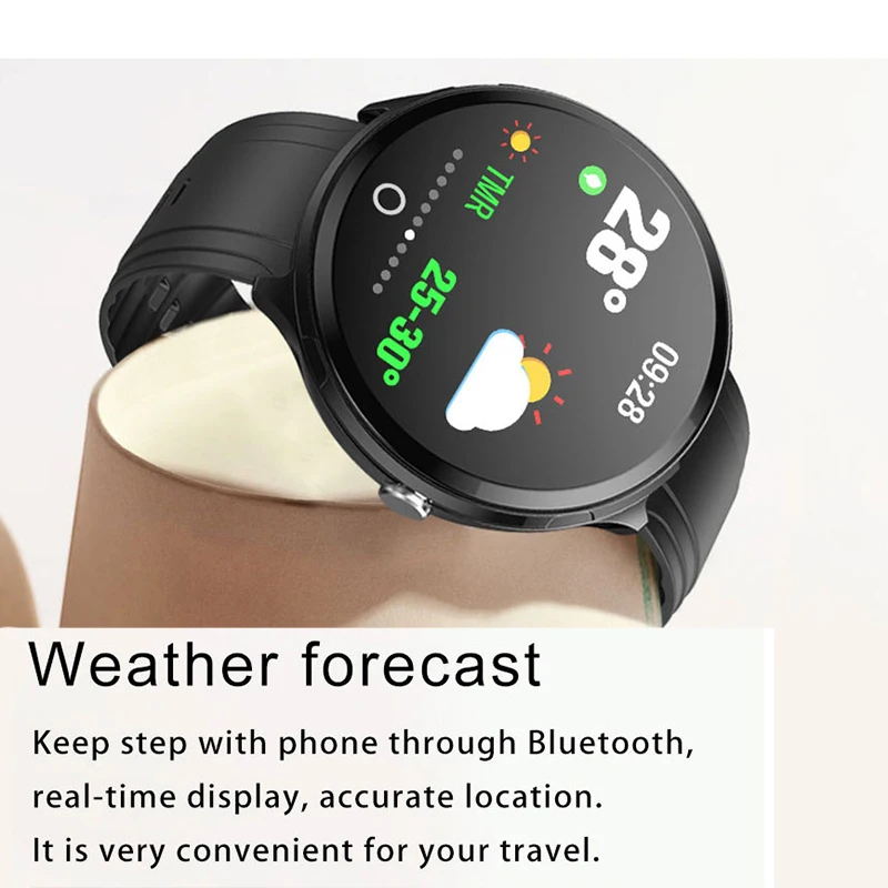 BINSSAW New Smart Watches Women Men Sports Smart Wristwatch  Waterproof Fitness Tracker Heart Rate Blood Pressure Smartwatch