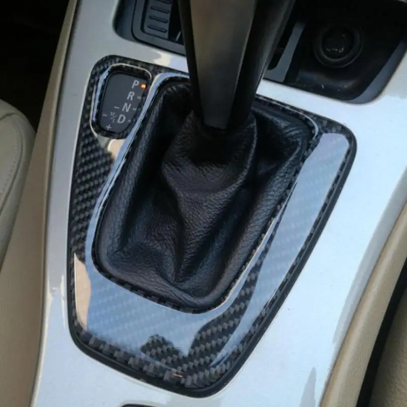 VODOOL коробка переключения передач из углеродного волокна панель Крышка для BMW E90