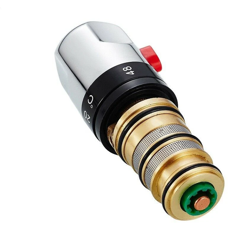 Brass Bath Shower Thermostatic Cartridge Temperature Control Thermostat Shower Mixing Faucet Cartridge Replacement CL-202 faucet cartridge thermostatic mixing valve mixer tap replacement
