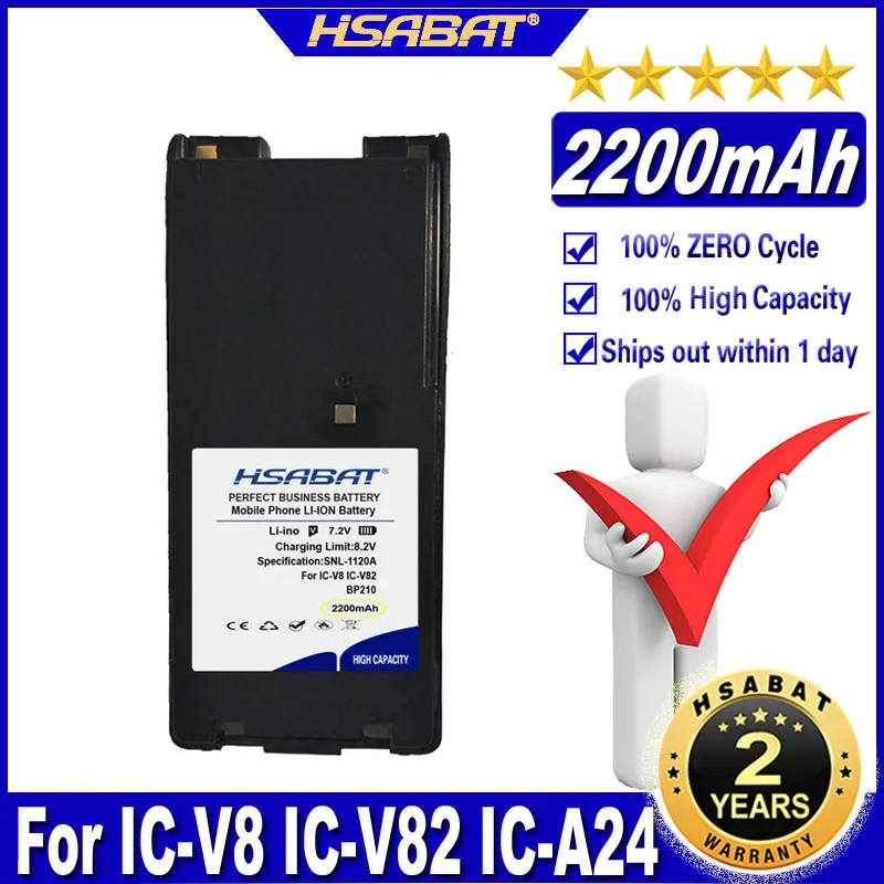 Batterie 2500mAh Cameronsino Pour Icom IC-A24, A6, F6 – Compatible BP-209/210/222
