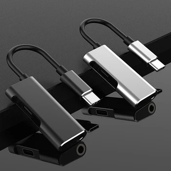 

USB Type C to 3.5MM Converter Earphone Audio Cable Type-C to 3.5 Adapter Cable for Samsung Letv xiaomi 6 phone LeEco Le 2 Pro