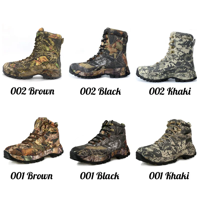 CUNGE Outdoor Tactical Sport Men's Shoes Waterproof Hiking Shoes Male Outdoor Winter Hunting Boots Mountain Shoes Men Army Boot