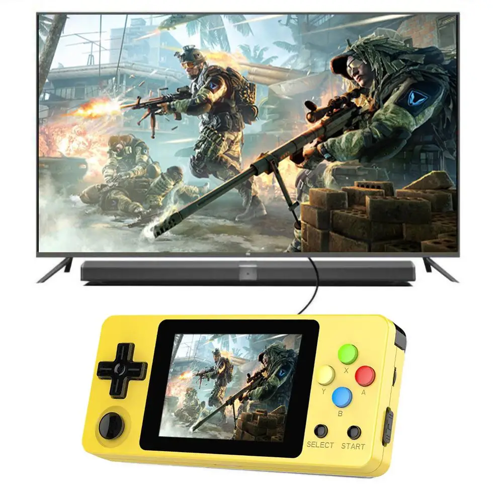

2.7 Inch Display Handheld Game Console Classic Portable Retro Game Player Game Screen 16 GB Mini Family TV Games for Gifts Toys