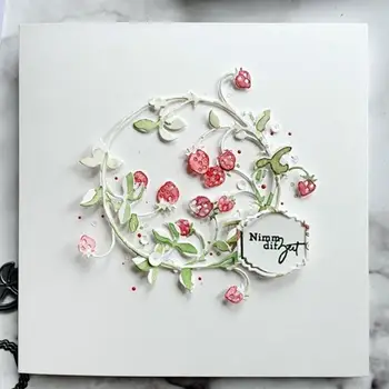 

New Design Craft Metal Cutting Die cut dies Strawberry decoration scrapbook Album Paper Card Craft Embossing die cuts