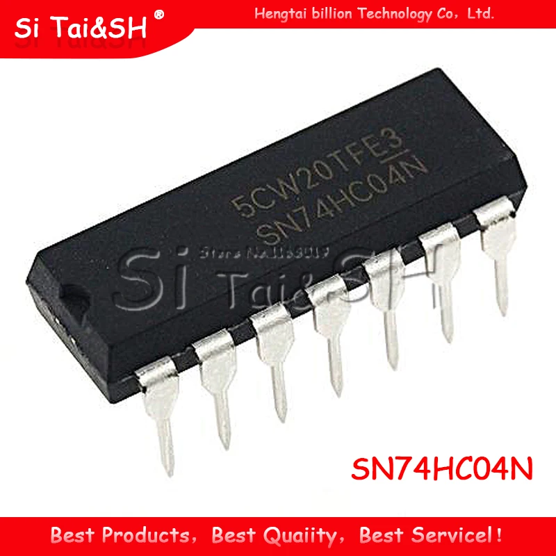 10 шт. SN74HC04N DIP14 SN74HC04 DIP 74HC04N DIP-14 74HC04 Новый и оригинальный IC | Электронные компоненты