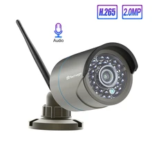 Techage 1080P Беспроводная камера Аудио Водонепроницаемая камера безопасности WiFi для Techage Беспроводная система видеонаблюдения комплекты IP Pro приложение Удаленный просмотр