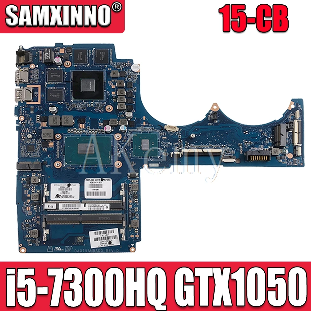 ^Cheap AKEMY FOR HP PAVILION POWER TPN-Q193 15-CB 15T-CB Laptop motherboard W/ i5-7300HQ CPU GTX1050 4GB 926307-601 DAG75AMBAD0